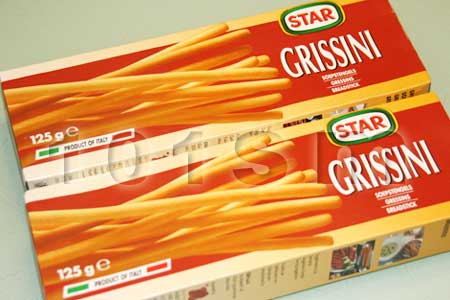 <b>麵包棒Grissini</b><li>125公克*8盒<br>義大利進口