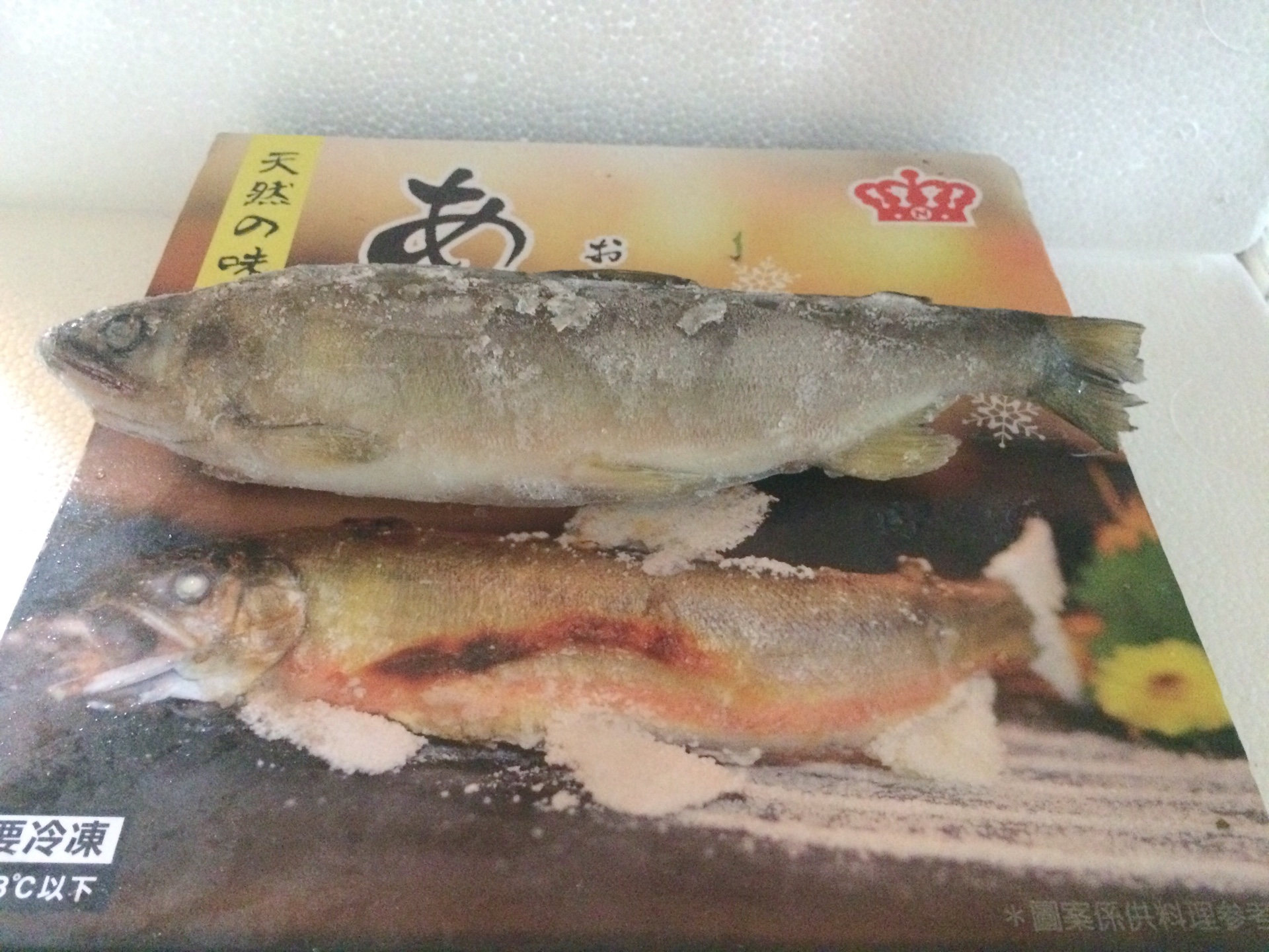 <b>(公)香魚</b><BR>1410055<li>一尾(約100G±5%)</li><li>烤香魚
